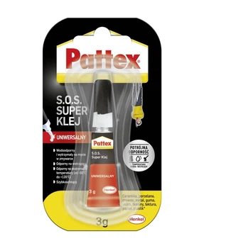 Клей Pattex Супер Прозрачный 3 г. (5900364535192)