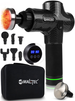 Перкуссионный массажер Maltec 7w1 с подогревом Польша TMT