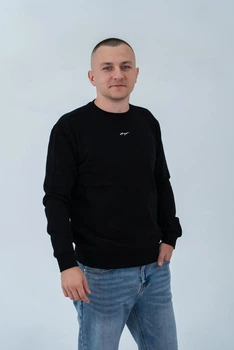 Світшот чоловічий Boss Handwritten Logo 21027BL 3XL