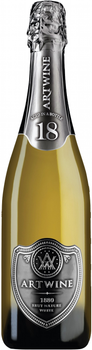 Вино ігристе Artwine біле брют 18 місяців 0.75 л 10-13.5% (4820176062819)