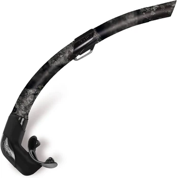 Трубка для подводной охоты Omer Zoom Snorkel Black (1053-ZO0100BM)