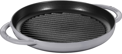 Patelnia grillowa Staub z dwoma uchwytami grafitowa 26 cm (3272342030183)