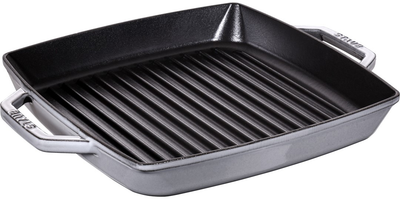 Patelnia grillowa Staub grafitowa 28 cm (3272340023781)