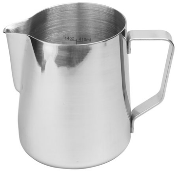 Глечик для молока Rhino Coffee Gear Pro Pitcher Сріблястий 600 мл (799439358027)