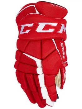 Краги CCM TACKS 9080 SR дорослі RED/WHITE Розмір 13 9080-SR-13-RW