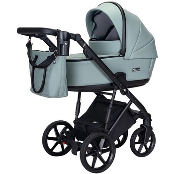 Універсальна багатофункційна дитяча коляска 2 в 1 Angelina FIBI SENSE Eco FS-14 Мятна