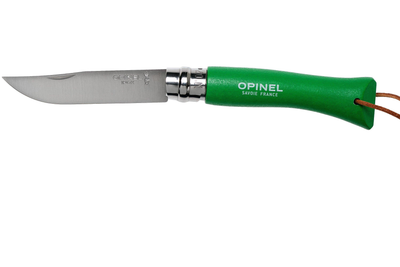 Нож Opinel №7 Inox Trekking зеленый (002210)