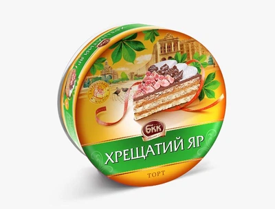 Торт БКК «Хрещатий яр» , 850 г