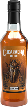 Алкогольний напій на основі рому Cucaracha Spiced Gold 0.5 л 35% (4742883014663)