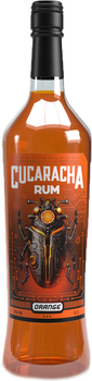 Алкогольний напій на основі рому Cucaracha Spicy Orange 0.7 л 35% (4742883014687)