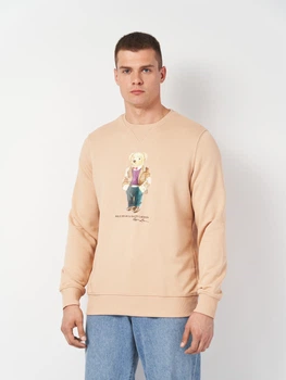 Світшот чоловічий Polo Ralph Lauren 11372.4 S Бежевий