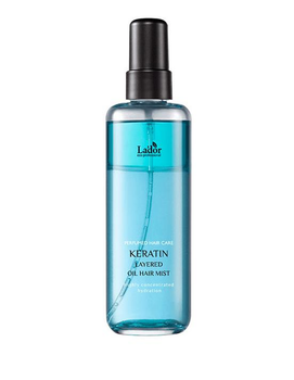 Двухфазный кератиновый мист для волос с комплексом масел La'dor Keratin Layered Oil Hair Mist, 130 мл