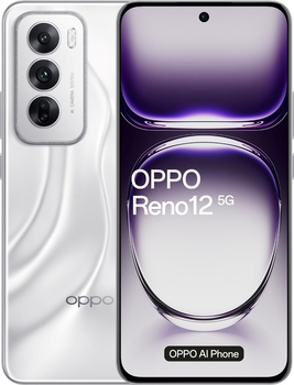 Мобільний телефон Oppo Reno 12 5G 12/256GB Astro Silver (6932169347211)