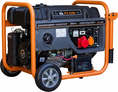 Бензиновый генератор NIK PG 8300 – 7,7 кВт