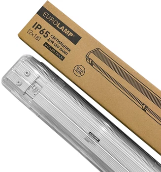 Светильник для ламп EUROLAMP LED IP65 T8x2 (1.5m)