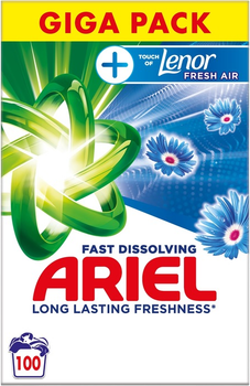 Proszek do prania Ariel Touch Of Lenor Fresh Air uniwersalny 5.5 kg (8006540940815)