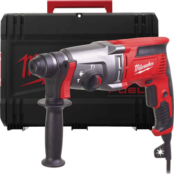 Перфоратор 3-режимний SDS-PLUS PH 26 T енергия удара 2,4Дж MILWAUKEE 4933464580 (+глибиномір, бічна ручка, HD