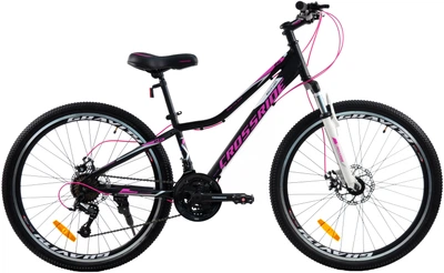 Велосипед Crossride Molly lady 26" 15" 2023 Черный (02251)
