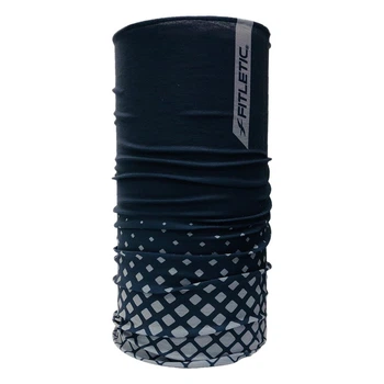 Шарф-труба для бігу Fitletic Multi Scarf Headwear, FL-MSF-SPK01-NG (синій/сірий)