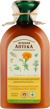 Зелена аптека Бальзам-кондиціонер для жирного волосся "Календула та розмаринове масло" 300ml (185081-70272)