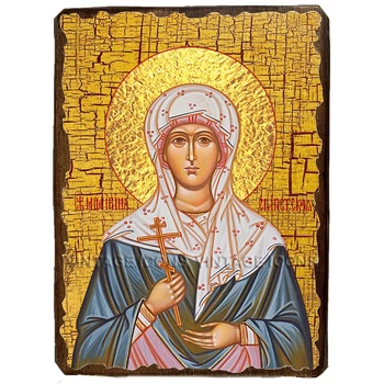 Икона Ирина Египетская Мученица ,икона на дереве 210х280 мм (2922-3)