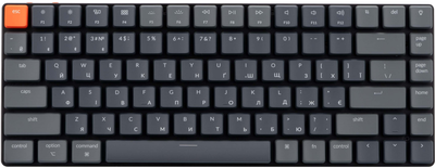 Клавиатура Keychron K3 84 Key Low Profile Hot-Swap Optical RGB Brown (K3E3_KEYCHRON)