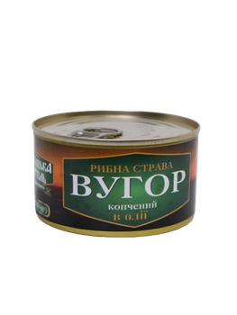 Вугор копчений в олії Рибацька Артіль 230 г