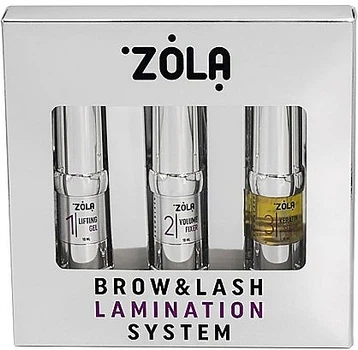 Набор для ламинирования - Zola Brow & Lash Lamination System Набор для ламинирования (1030209-0-2)