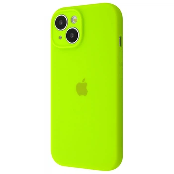 Чохол силіконовий із захистом камери Wave Silicone Case Camera Protection для Apple iPhone 13 lime green