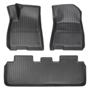 Комплект автоковриков в салон Baseus T-Space Series 3-Piece Floor Mat for Tesla Model 3