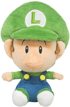 Maskotka 1UP Distribution Super Mario: Baby Luigi 16 cm (3760259935375)