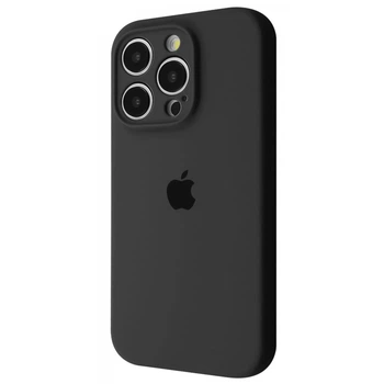 Чохол ударостійкий Elegant Premium Stylish Guard Silicone Cover Case Camera з захистом камери для Apple iPhone 15 Pro black