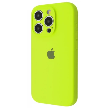 Чохол ударостійкий Elegant Premium Stylish Guard Silicone Cover Case Camera з захистом камери для Apple iPhone 14 Pro lime green