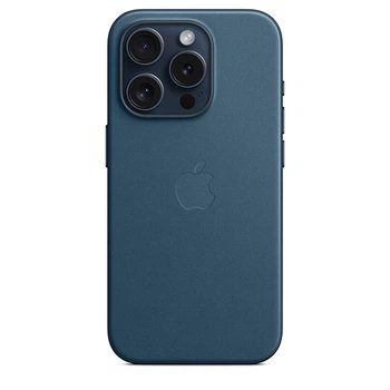 Чехол FineWoven Case with MagSafe для iPhone 15 Pro Max - Pacific Blue