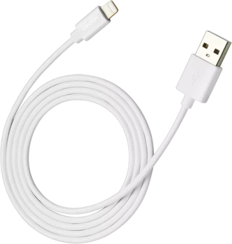 Кабель Canyon Lightning - USB MFI 1 м White (CNS-MFICAB01W)