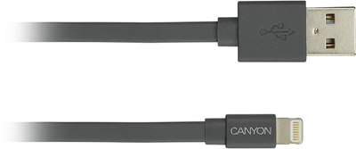 Kabel Canyon Lightning - USB MFI 0.96 m Dark Grey (CNS-MFIC2DG)