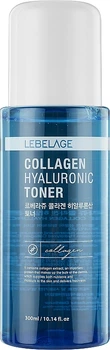Колагеновий гіалуроновий тонер - Lebelage Collagen Hyaluronic Toner 300ml (922471-109540)