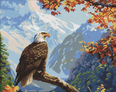 Алмазная мозаика Вершинный страж ©art_selena_ua 40x50 AMO8078 Идейка