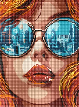 Алмазная мозаика Пейзаж Лондона ©art_selena_ua 30x40 AMO8060 Идейка