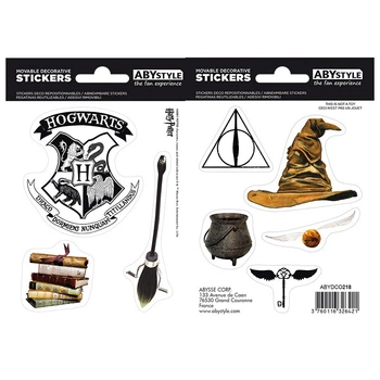 Наклейки HARRY POTTER Magical Objects (Гарри Поттер волшебные предметы) 16х11 см (ABYDCO412)
