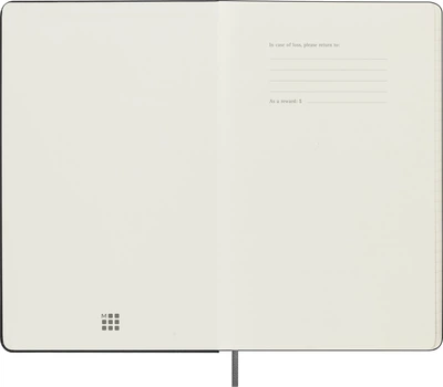 Еженедельник Moleskine Pro с местом для дат 13 х 21 см 288 страниц Черный (8056999271497)
