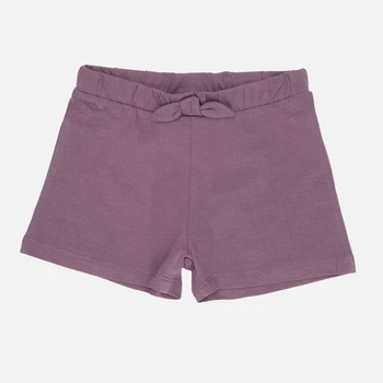 Детские шорты на резинке для девочки H&M 1066022_темн.фиол 98 см Темно-фиолетовые (KAY2000001539453)