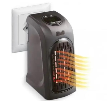 Тепловентилятор Handy Heater 400W комнатный мини обогреватель работа от розетки контроль температуры