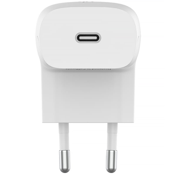 Ładowarka ścienna Belkin 20 W USB-C - Lightning PD PPS White (745883841387)