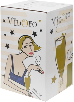 Вино Yuntero BAG IN BOX Айрен белое сухое 10 л 11.5% (8412419000915)