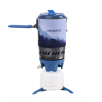 Система приготовления пищи туристическая складная 1л 3000Вт FM X5 Polaris blue