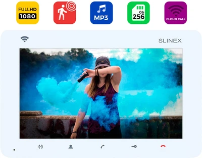 Wi-Fi Видеодомофон Slinex SM-07N Cloud - White