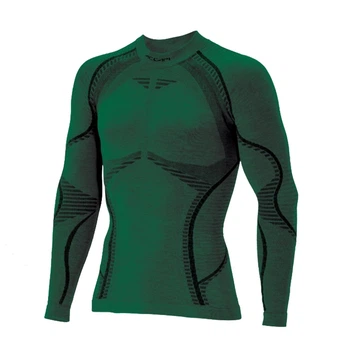 Термофутболка Accapi Ergowool чоловіча Forest/Black XL/XXL зелена