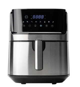 Повітряна аерофритюрниця мультипіч Zepline ZP-110 3500 Вт 10,5 л безмасляна Сріблястий з чорним