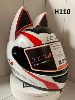 Мотошлем Мото Кото шлем с ушками LC Racing H110L